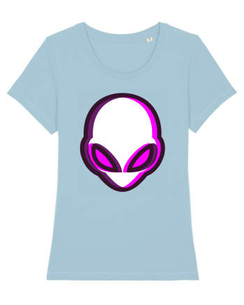 Trippy Alien Sky Blue