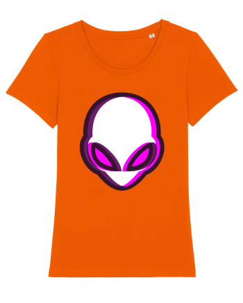 Trippy Alien Bright Orange
