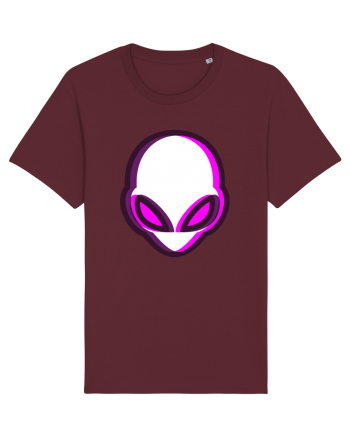 Trippy Alien Burgundy