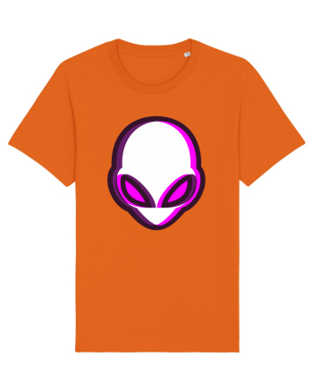 Trippy Alien Bright Orange