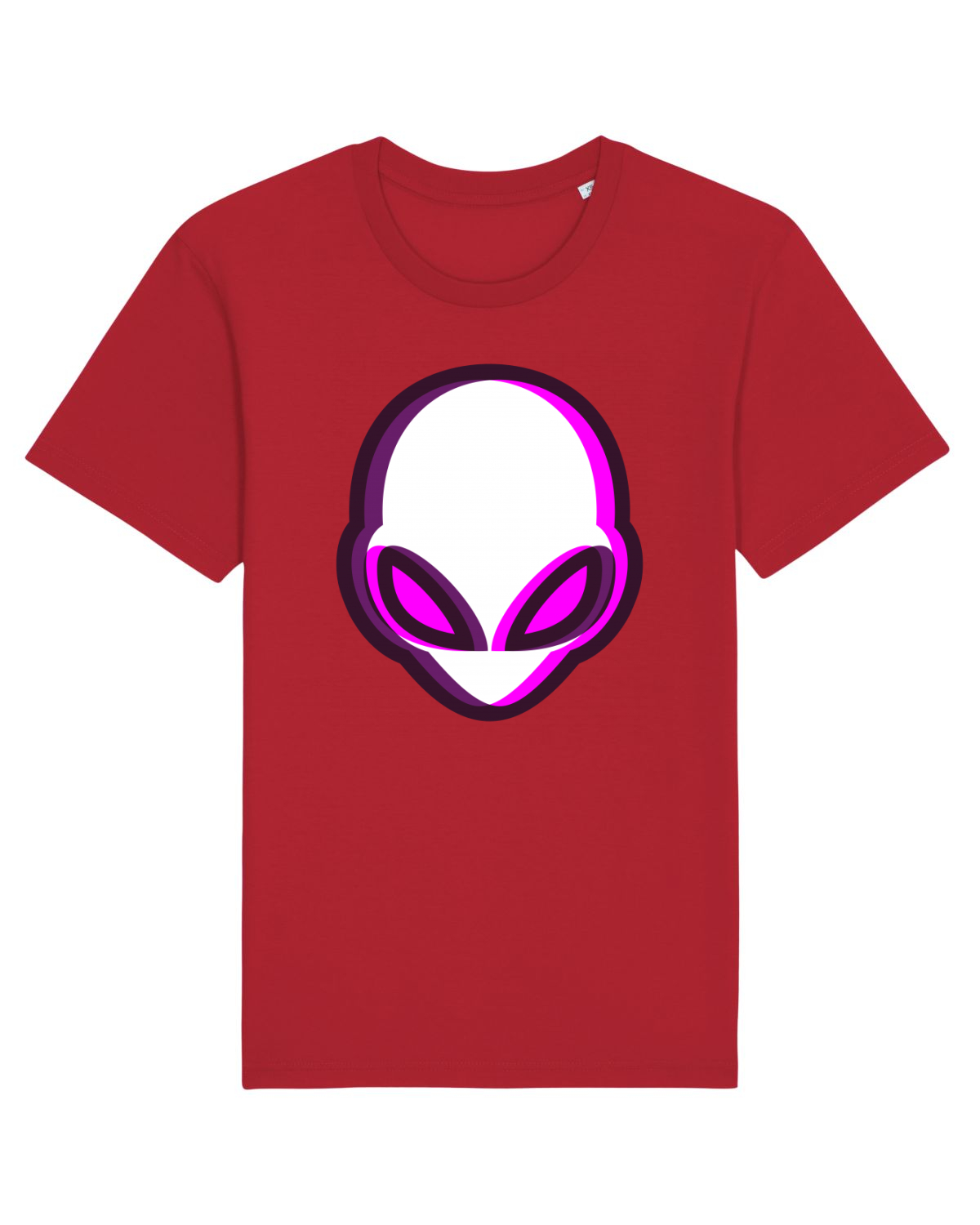 Tricou mânecă scurtă Unisex Rocker Red
