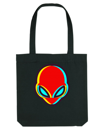 Trippy Alien Black