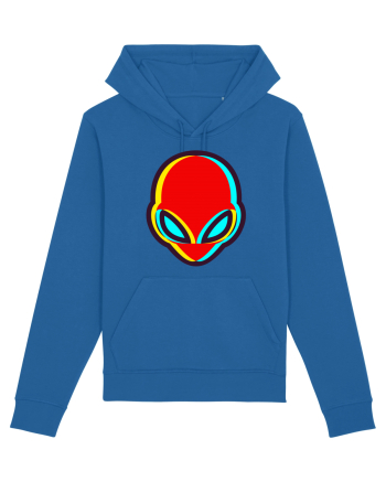 Trippy Alien Royal Blue