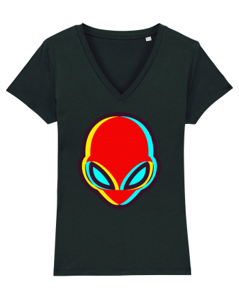Trippy Alien Black
