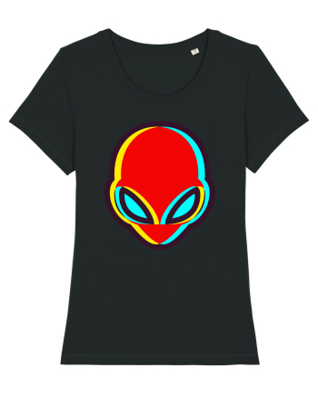 Trippy Alien Black