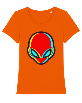 Trippy Alien Bright Orange