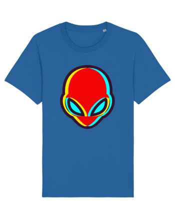 Trippy Alien Royal Blue
