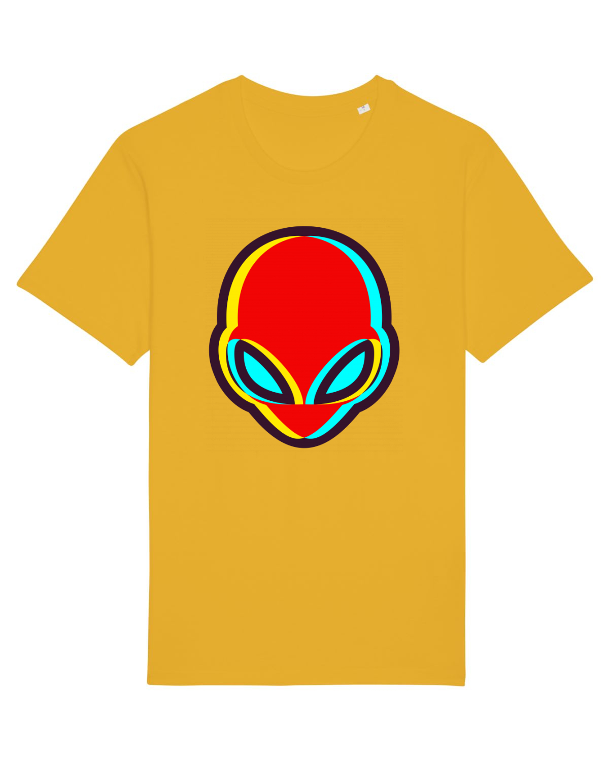 Tricou mânecă scurtă Unisex Rocker Spectra Yellow