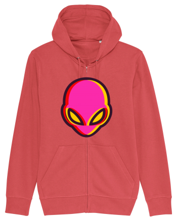 Trippy Alien Carmine Red
