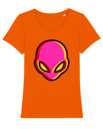 Trippy Alien Bright Orange