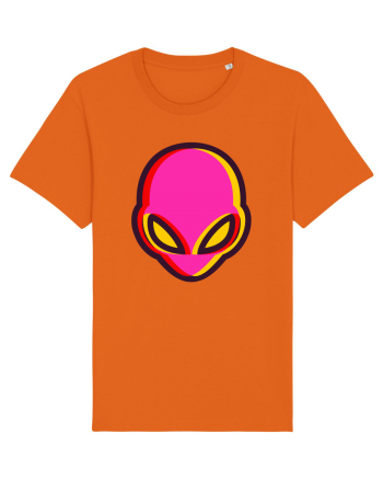Trippy Alien Bright Orange