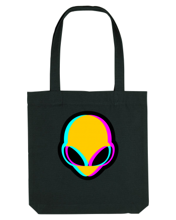 Trippy Alien Black