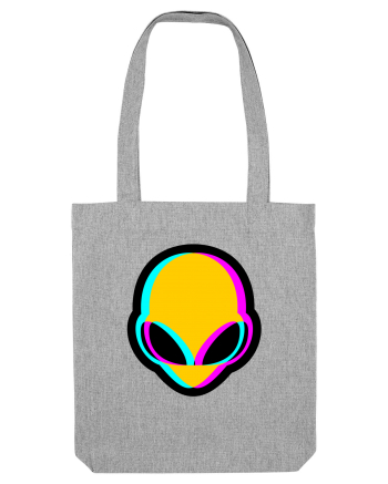 Trippy Alien Heather Grey