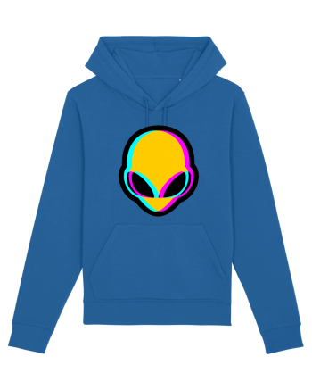 Trippy Alien Royal Blue