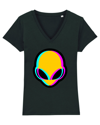 Trippy Alien Black