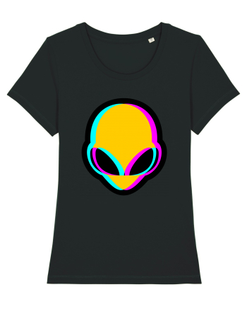 Trippy Alien Black
