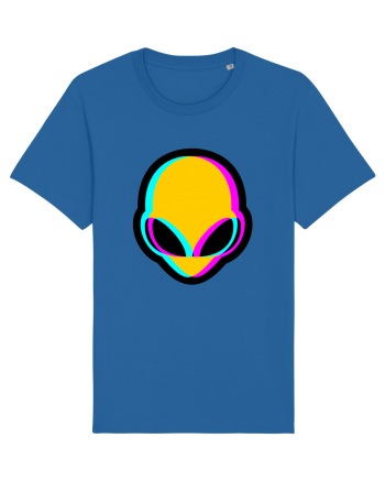 Trippy Alien Royal Blue