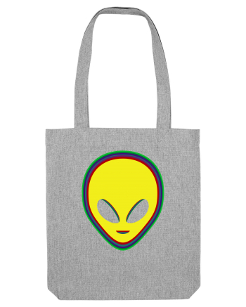 Trippy Alien Heather Grey