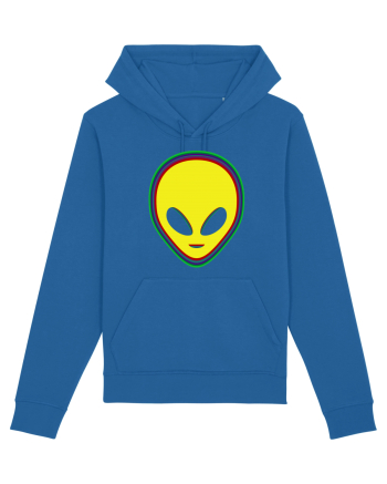 Trippy Alien Royal Blue