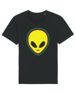 Trippy Alien Tricou mânecă scurtă Unisex Rocker