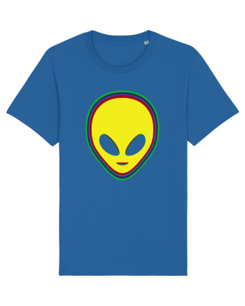 Trippy Alien Royal Blue