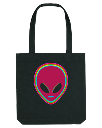 Trippy Alien Black
