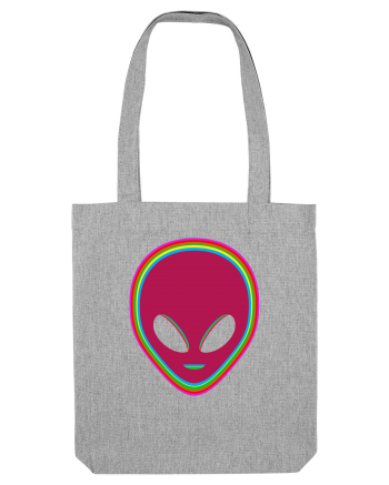 Trippy Alien Heather Grey