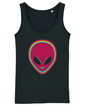 Trippy Alien Black