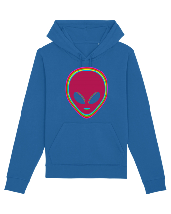 Trippy Alien Royal Blue
