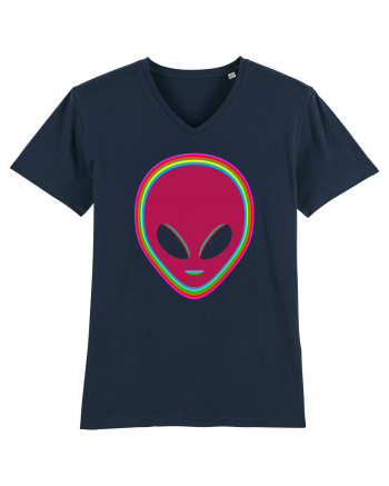 Trippy Alien French Navy