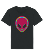 Trippy Alien Tricou mânecă scurtă Unisex Rocker