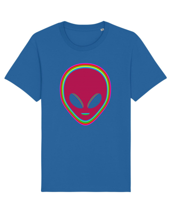 Trippy Alien Royal Blue