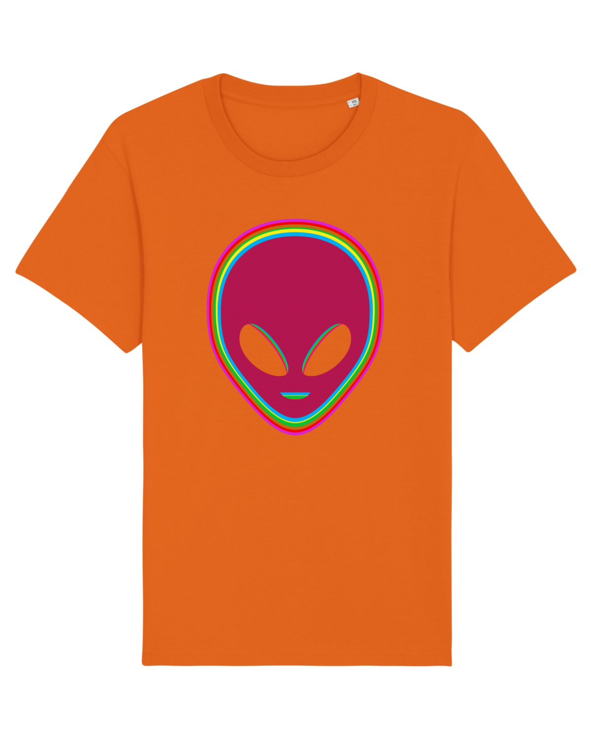 Tricou mânecă scurtă Unisex Rocker Bright Orange