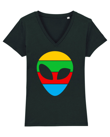 Retro Alien Black