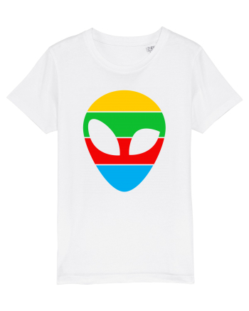 Retro Alien White