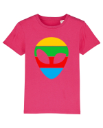 Retro Alien Tricou mânecă scurtă  Copii Mini Creator