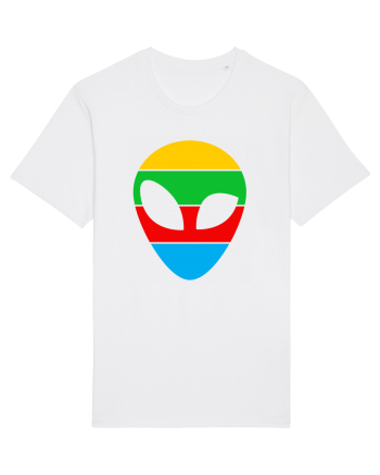 Retro Alien White
