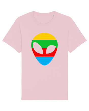 Retro Alien Cotton Pink