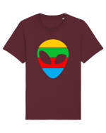 Retro Alien Tricou mânecă scurtă Unisex Rocker