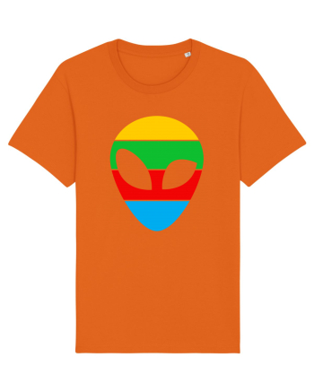 Retro Alien Bright Orange