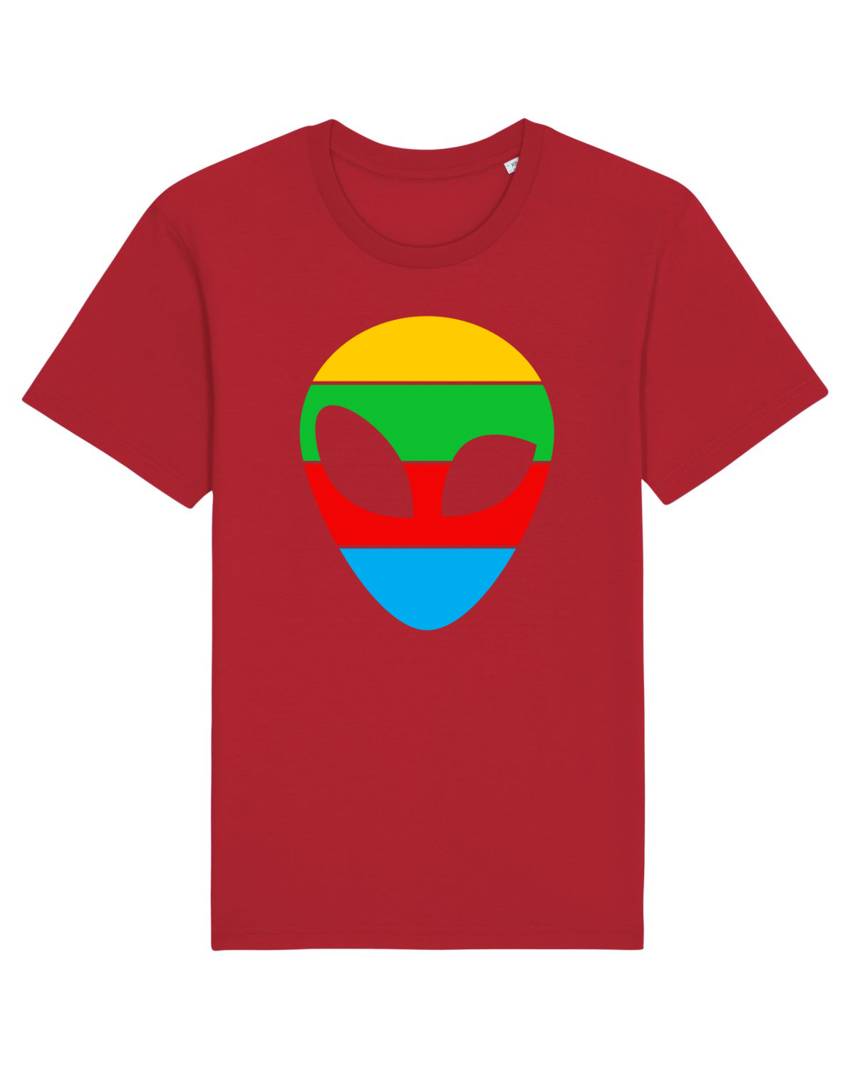 Tricou mânecă scurtă Unisex Rocker Red