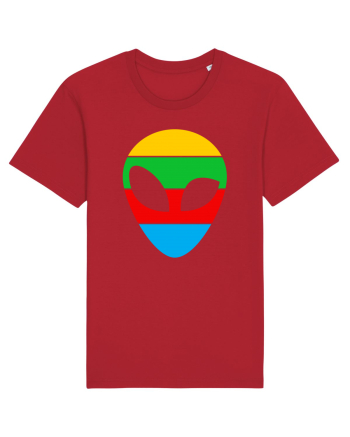 Retro Alien Red