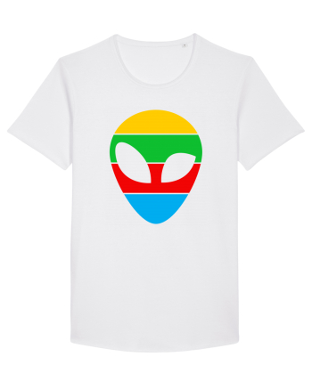 Retro Alien White
