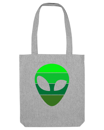 Retro Alien Heather Grey