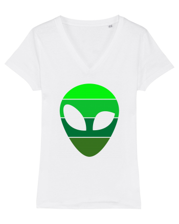 Retro Alien White