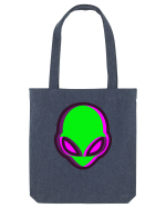 Trippy Alien Sacoșă textilă