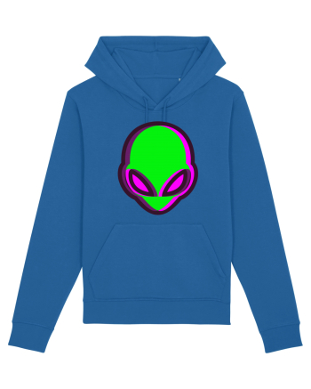 Trippy Alien Royal Blue