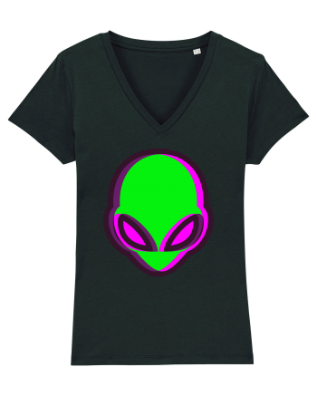 Trippy Alien Black