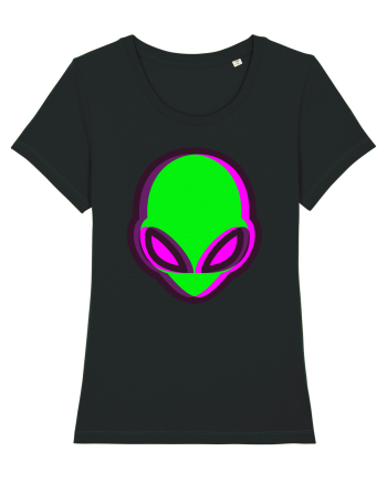 Trippy Alien Black