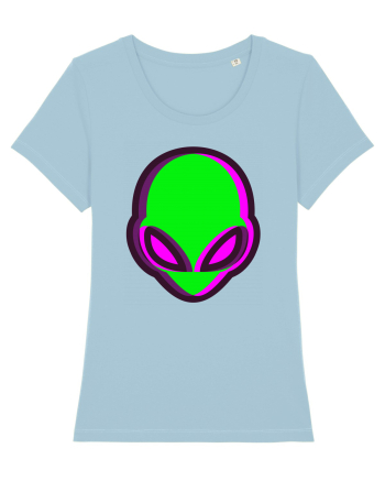Trippy Alien Sky Blue